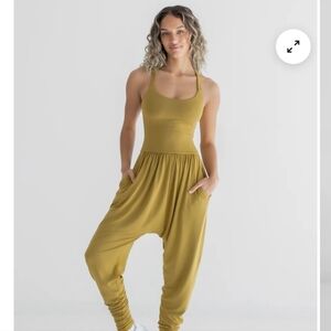 Imbōdhi Chartreuse Jumpsuit